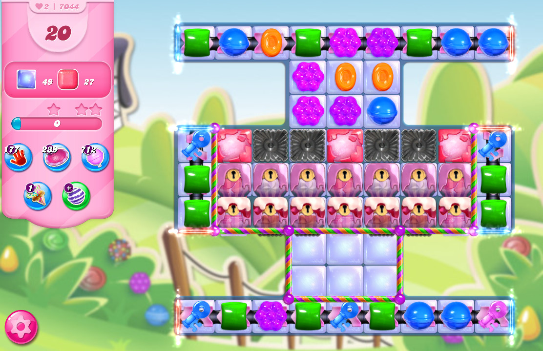 Candy Crush Saga level 7044