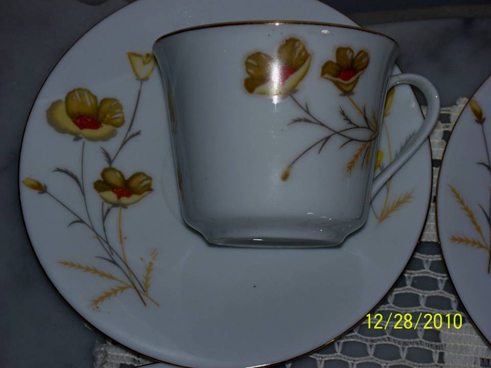 Camp nya Mak Iyen 6 Bone China Tea Cups Set Cangkir 