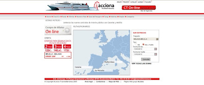 Web de Trasmediterránea