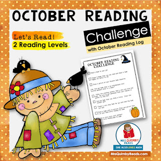 October Reading Challenge, Teacher Materials