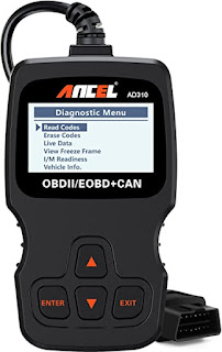 ANCEL AD310 Classic Enhanced Universal OBD II Scanner Car Engine Fault Code Reader CAN Diagnostic Scan Tool-Black