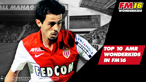 Top 10 Attacking Midfield Right Wonderkids in FM16