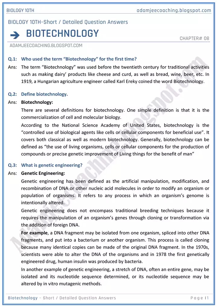 biotechnology-short-and-detailed-answer-questions-biology-10th