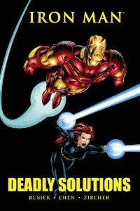 Review Iron Man Deadly Solutions Kurt Busiek Sean Chen Patrick Zircher Black Widow Cover Marvel Premiere Classic Hardcover hc comic book