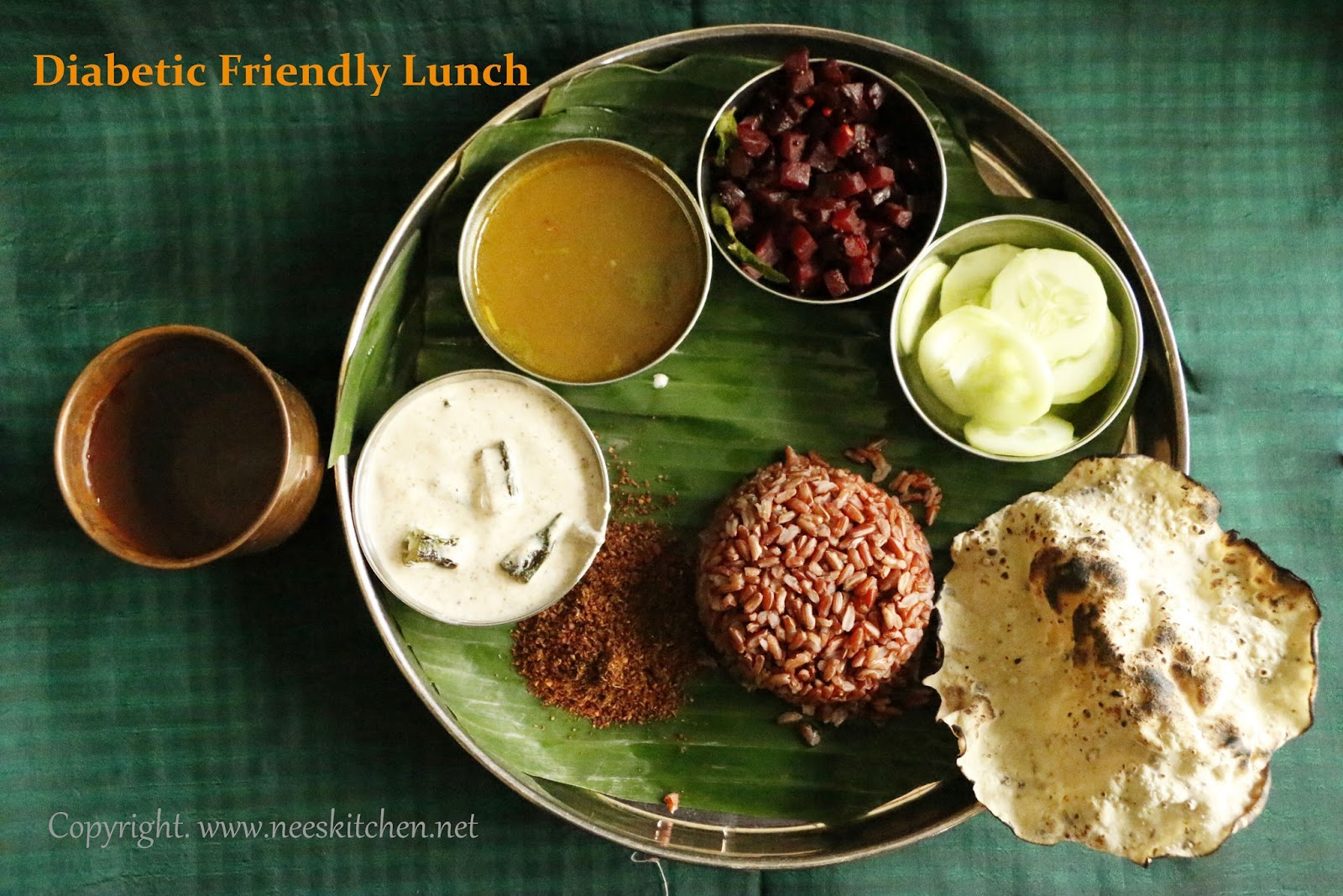 Diabetic Friendly Lunch Ideas - 2 - Nee's Kitchen