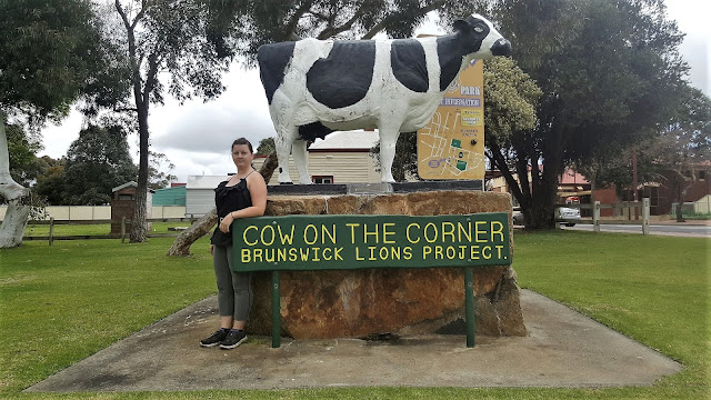 Cow on the Corner Sculpture by Elsie Manning | Brunswick