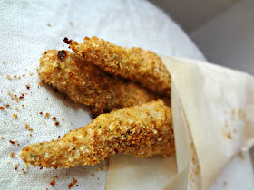 Baked Parmesan Chicken "Fries"