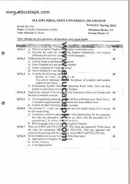 aiou-old-papers-bs-computer-science-3468