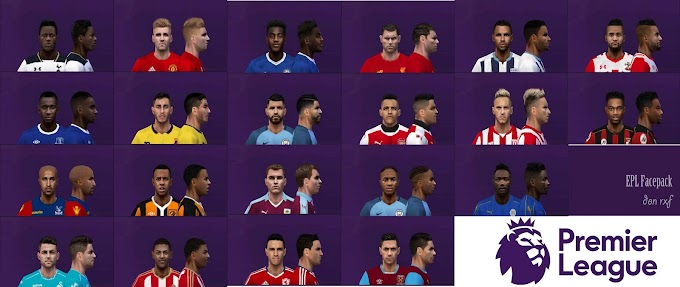 PES 6 EPL 2016-17 Mega Face-Pack