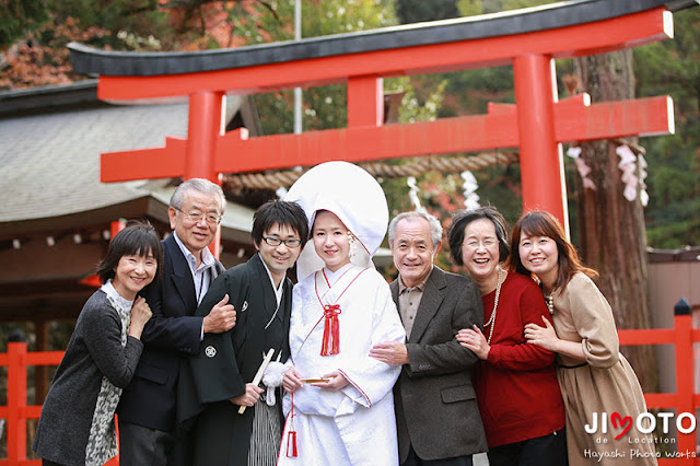 京都前撮りロケーション撮影｜吉田神社