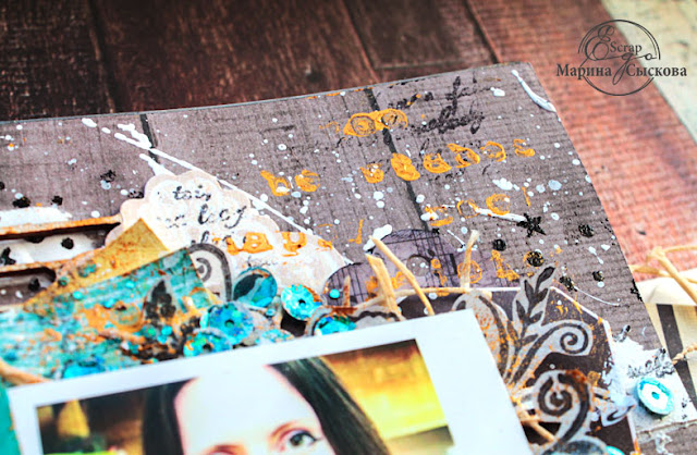 [ Declaration of love ] @marinasyskova#mixedmedia #scrap #scrapbooking #7dotsstudio #scrapmir #scrapego #cover #artbook