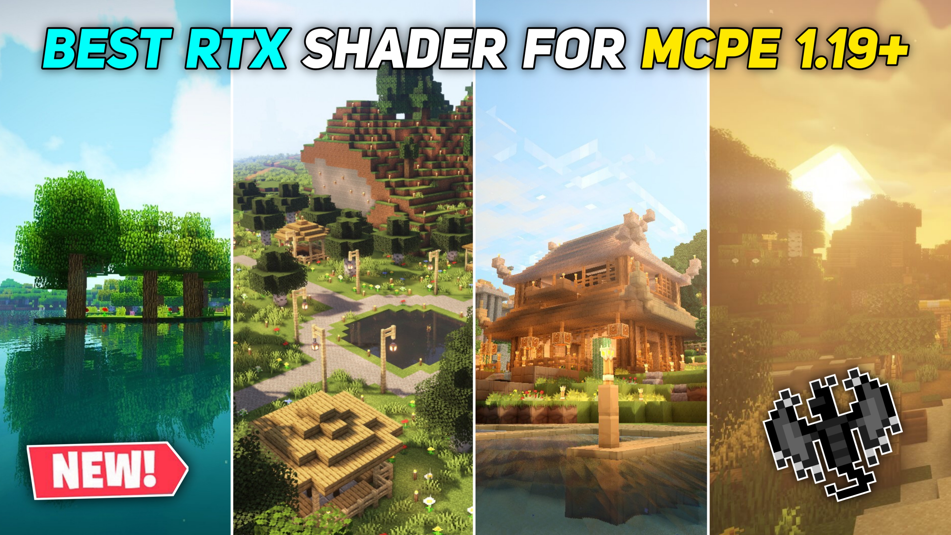 New Shader Mcpe 1.20.30+ ☺️