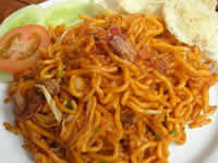 Cara membuat mie goreng Aceh