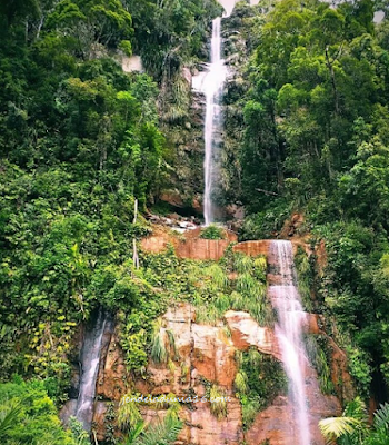 Mengeksplor Pesona Keindahan Air Terjun Simatutung Tapsel