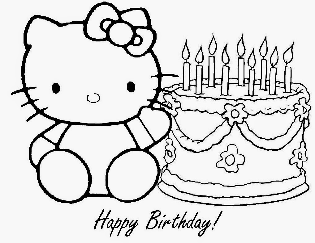 20 + Free Printable Hello Kitty Coloring Pages Fit To Print