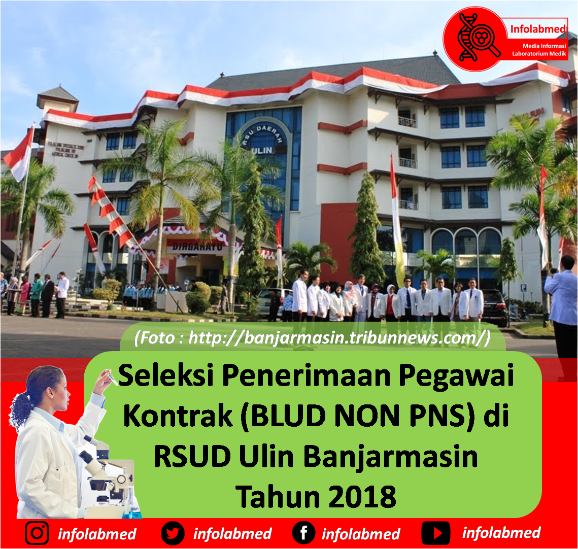 Seleksi Penerimaan Pegawai Kontrak BLUD NON PNS Di Lingkungan