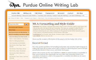 Purdue OWL Writing Lab MLA: An Essential Guide for Writers