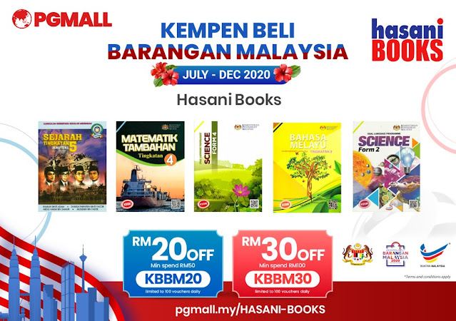 PG Mall Malaysia Online Shopping 11.11 Penang Blogger Influencer Malaysia #barangbaikbarangkita kempen beli barangan malaysia hasani books