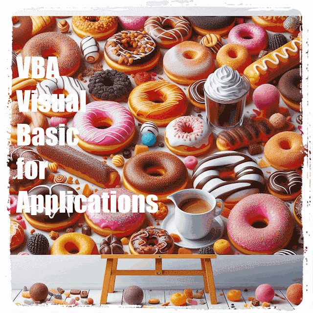 Algumas das muitas aplicações possíveis para quem sabe programar em Visual Basic for Applications (VBA)