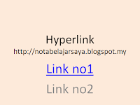 buat butang hyperlink, belajar power point, power point yang baik, cara buat slide presentation