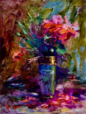 Oil Paintings Of Roses 