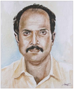 A Portrait study of my friend Padmakumar