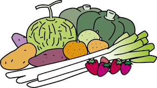 野菜　果物　vegetable　フルーツ　ベジタブル　ネギ　かぼちゃ
