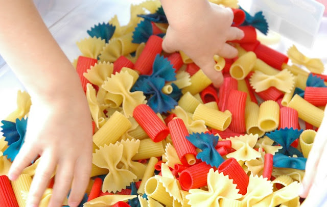 Fourth of July Sensory Bin