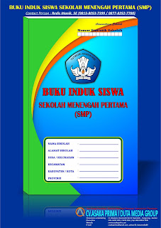 Buku Administrasi Sekolah ,Buku Induk Siswa, Buku Induk Guru Pegawai, Buku Induk Perpustakaan, Buku Induk Inventaris, Buku Klaper Siswa, Buku Administrasi Guru Kelas, Buku Surat Masuk, Buku Surat Keluar, Buku Tamu Umum, Buku Induk Absensi Siswa, Buku Kumpulan Administrasi Kepala Sekolah, Buku Piket Guru 