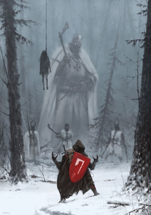 Jakub Rozalski artstation arte ilustrações pinturas fantasia ficção científica terror steampunk