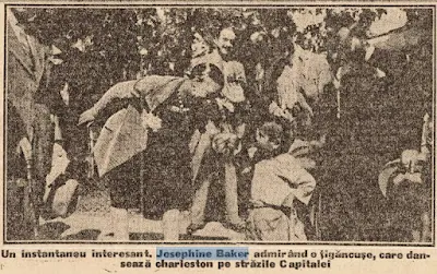 Josephine Baker, turneu București, spectacol Brașov, Cerbul de Aur