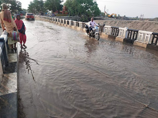 Water-on-kamla-bridge-jaynagar