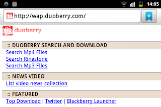WAP Duoberry Video Player & Downloader