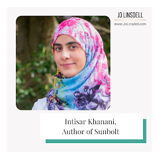 Intisar Khanani author of Sunbolt