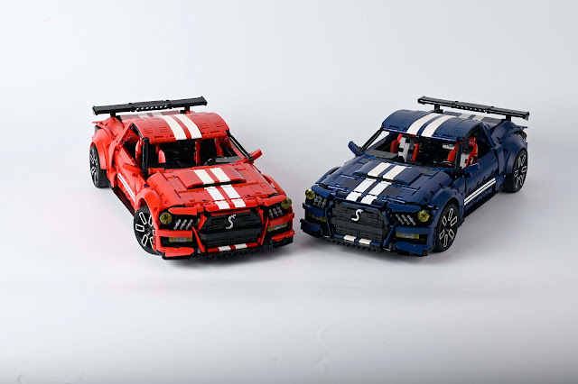 Nifeliz Sby GT50 Muscle Car Compatible With Lego