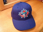 This New Era baseball cap was worn by the Toronto Blue Jays starting in the .