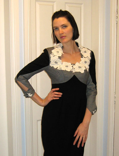 Site Blogspot  Winter Wedding Dresses on Wore The Black And Cream Winter Dress To A Wedding This Past Weekend