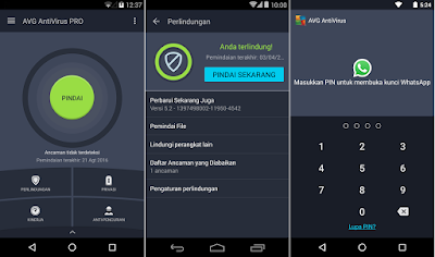 Download Aplikasi AVG AntiVirus PRO Untuk Android v5.9.4.1 Apk Terbaru 2017