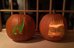 pixar pumpkins 