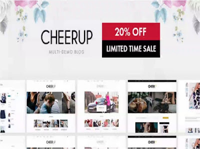 CheerUp Wordpress theme