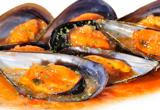 Mejillones al vino blanco