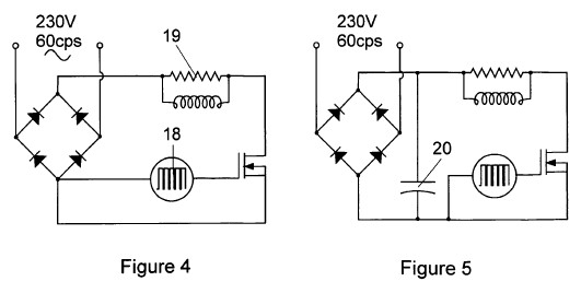 Power supply for electrical resistance operated installations and appliances