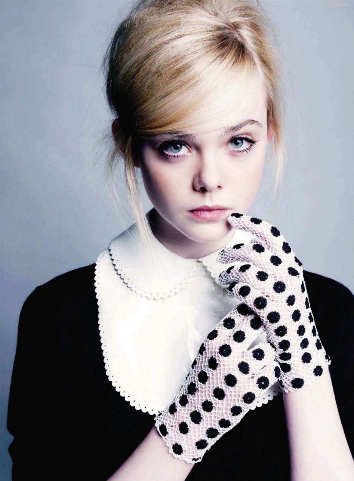 Elle Fanning by Tesh for Marie
