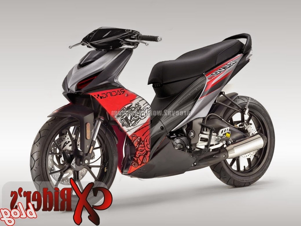 50 Gambar Modifikasi Motor Honda Revo Fi Terbaru Gambar Mobil