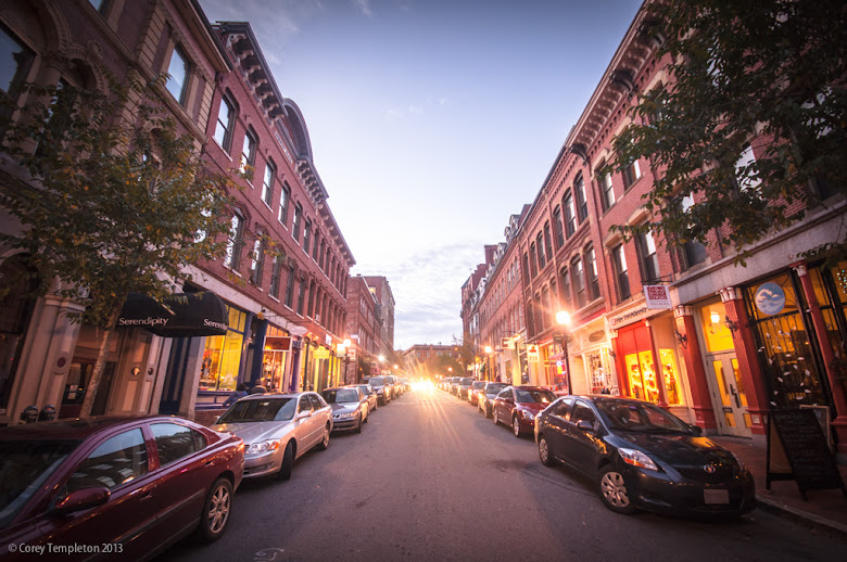 Old Port in Portland, Maine USA photo by Corey Templeton.