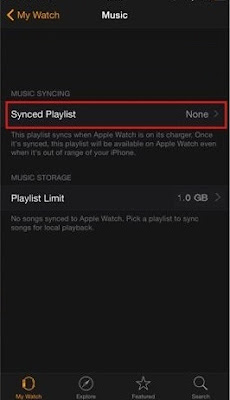 How to Sync transfer Music itunes Apple Watch