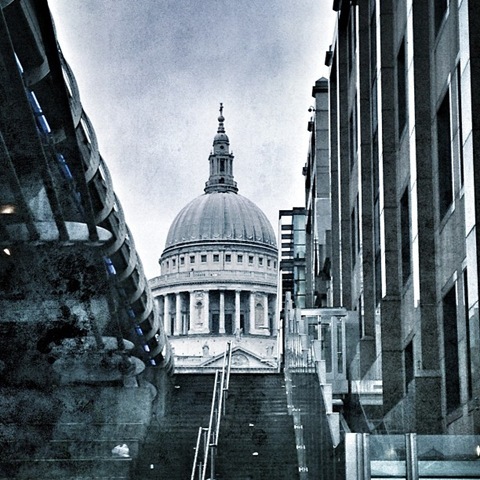 A Light Dusting of Snow on st Paul's Cathedral