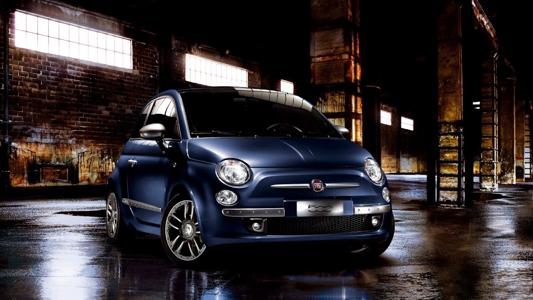 Fiat 500 Car HD Wallpaper