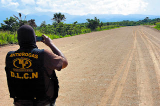 Narco landing strip, Honduras