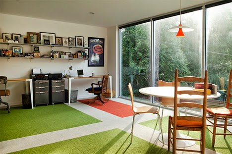35 Desain Ruang Kerja Minimalis  Di Rumah Kantor 